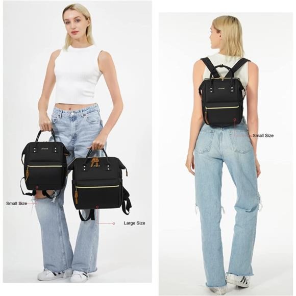 Mini Backpack Purse for Women Small Backpack Bag with USB Charging Port main image 6